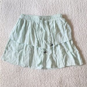 Forever 21 Layered Flounce Mini Skirt XS